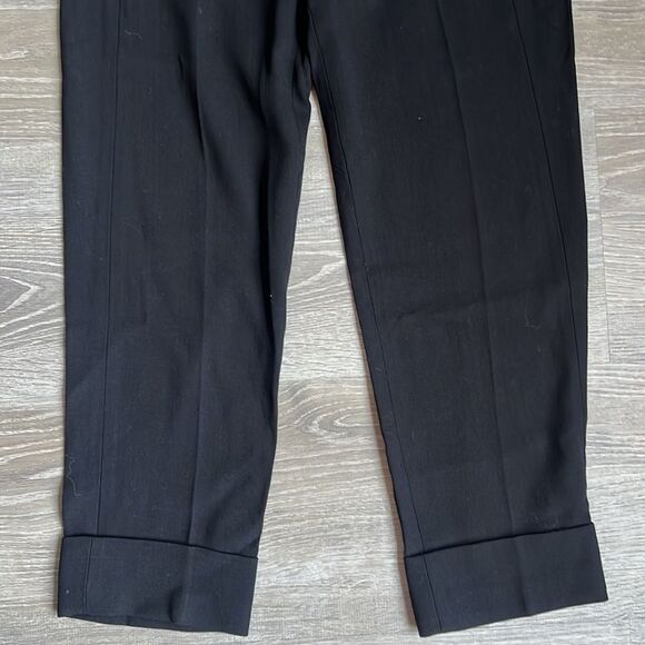 NEW Vince Cropped Wool Blend Trousers Pants - Picture 3 of 13